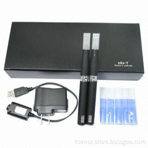 E-cigarettes with USB Rechargeable Charger, 3.7-4.2V Normal Working Voltage
